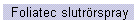 Foliatec slutr�rspray