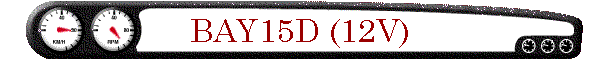 BAY15D (12V)