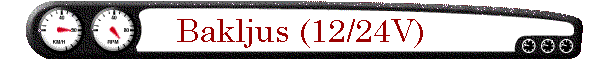 Bakljus (12/24V)