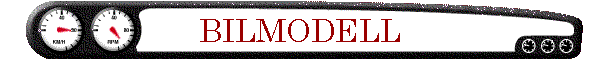 BILMODELL