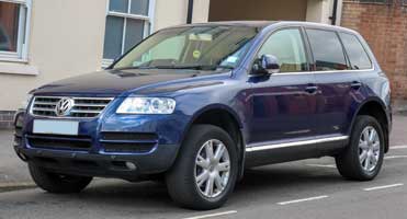 VW Touareg Exclusive V6 TDI BlueMotion Technology (II) � Frontansicht, 3. Juli 2013, M�nster.jpg